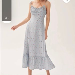 Floral Cami Midi Dress